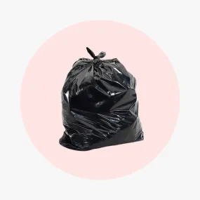 1.5 mil Heavy Duty Trash Bags Black - 58-60  Gallon