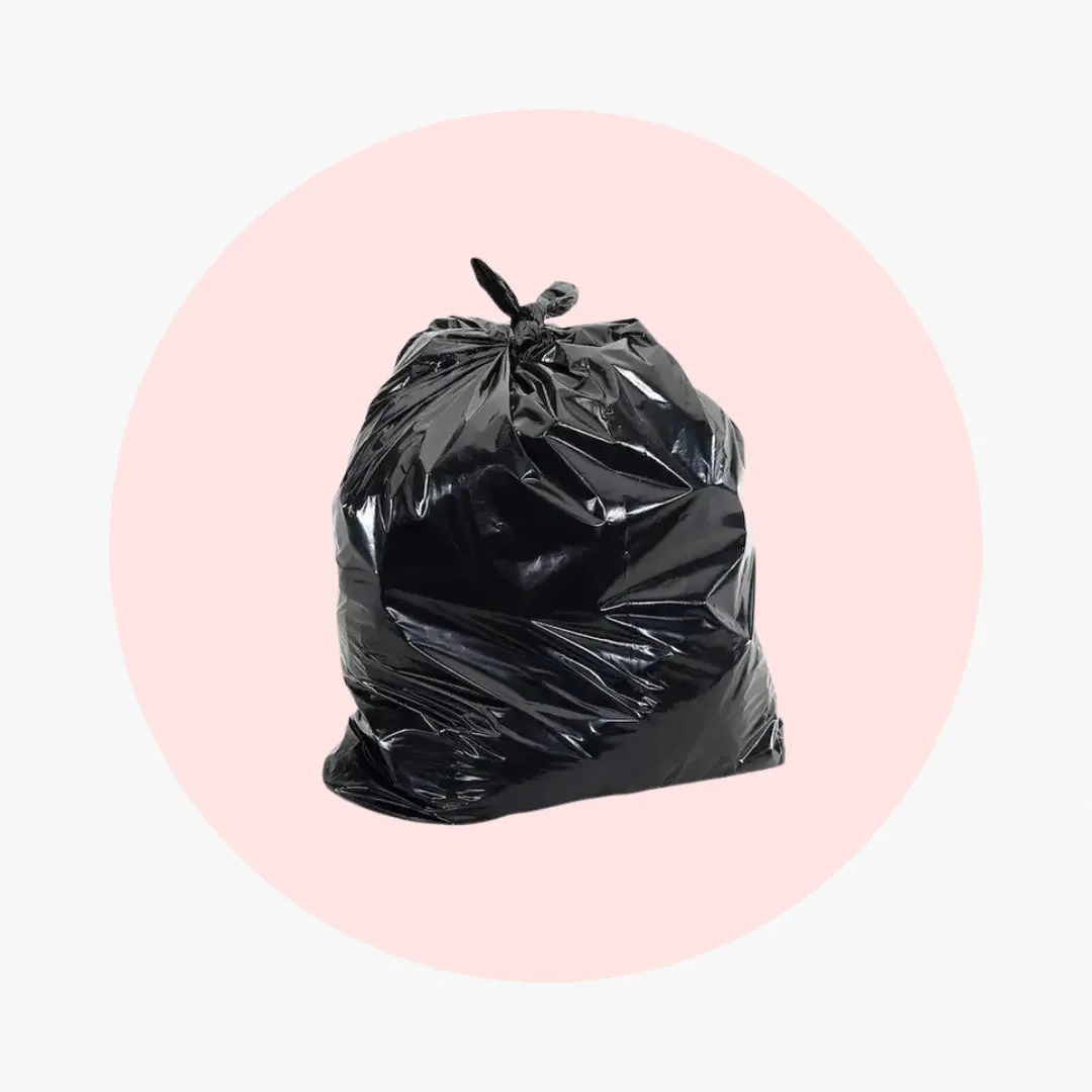 1.5 mil Heavy Duty Trash Bags Black - 58-60  Gallon