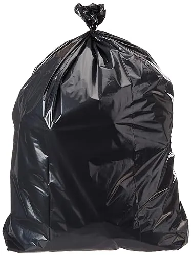 50 Count Contractor Trash Bags, 3 MIL (42 Gallon)