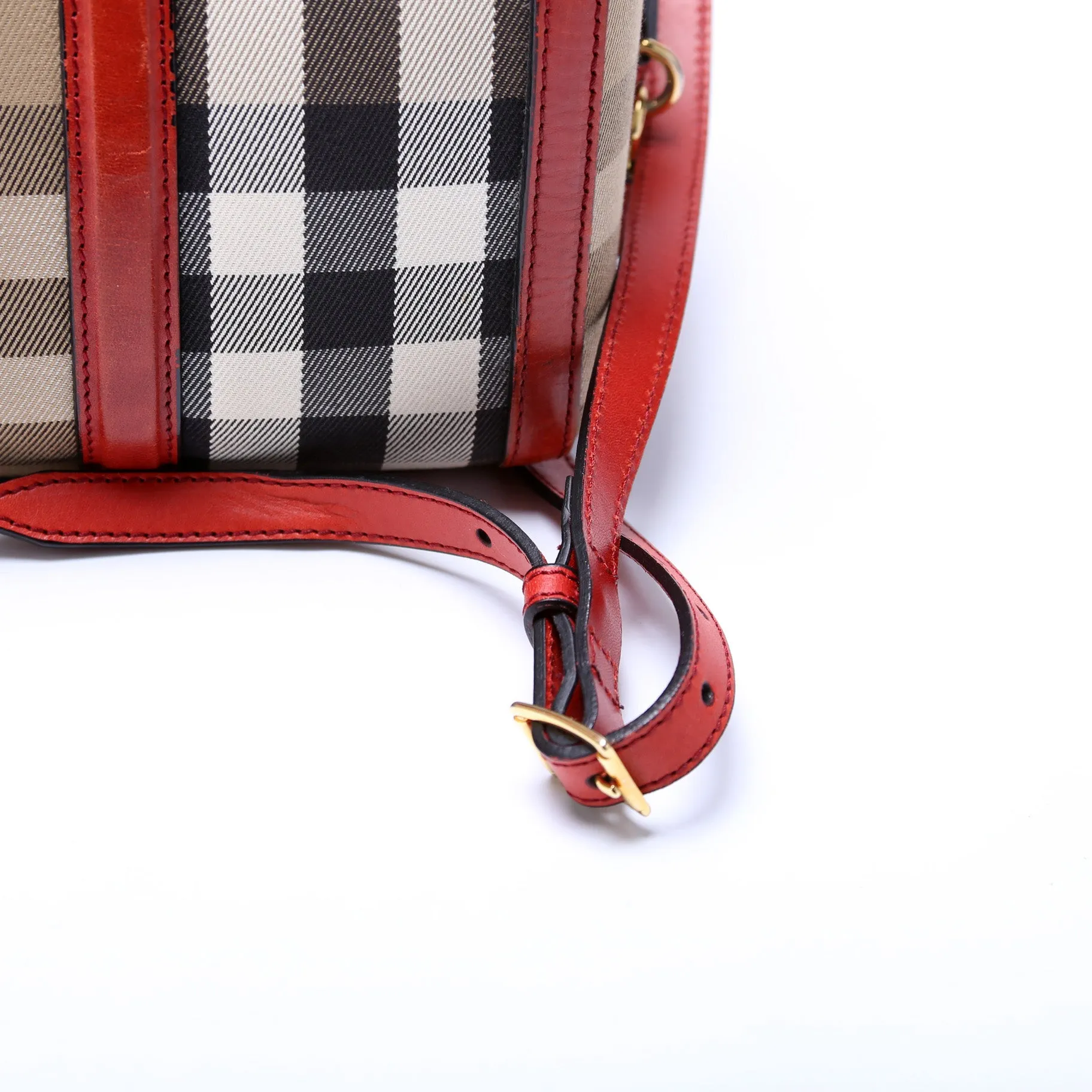 Alchester House Check Medium Bowling Bag