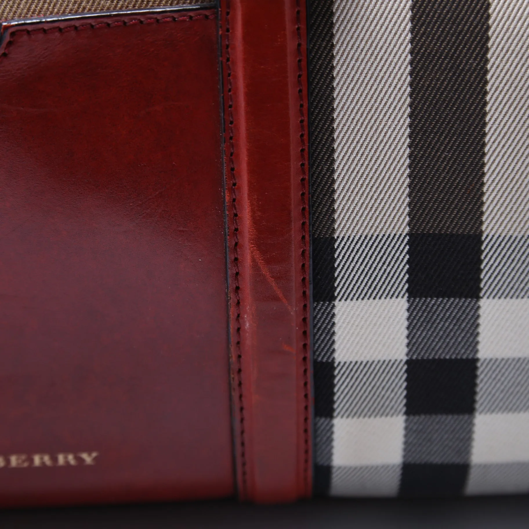 Alchester House Check Medium Bowling Bag