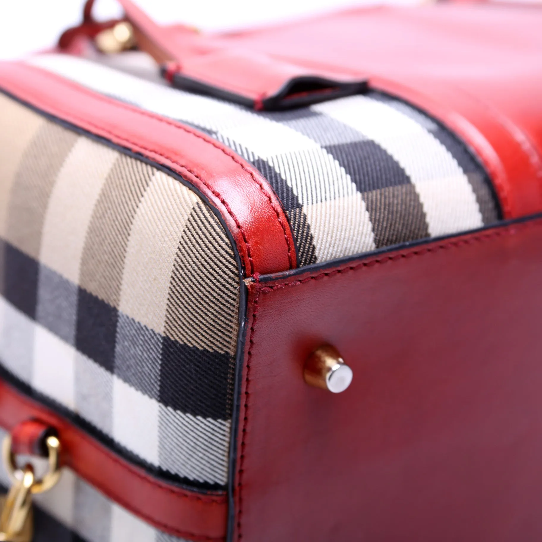 Alchester House Check Medium Bowling Bag