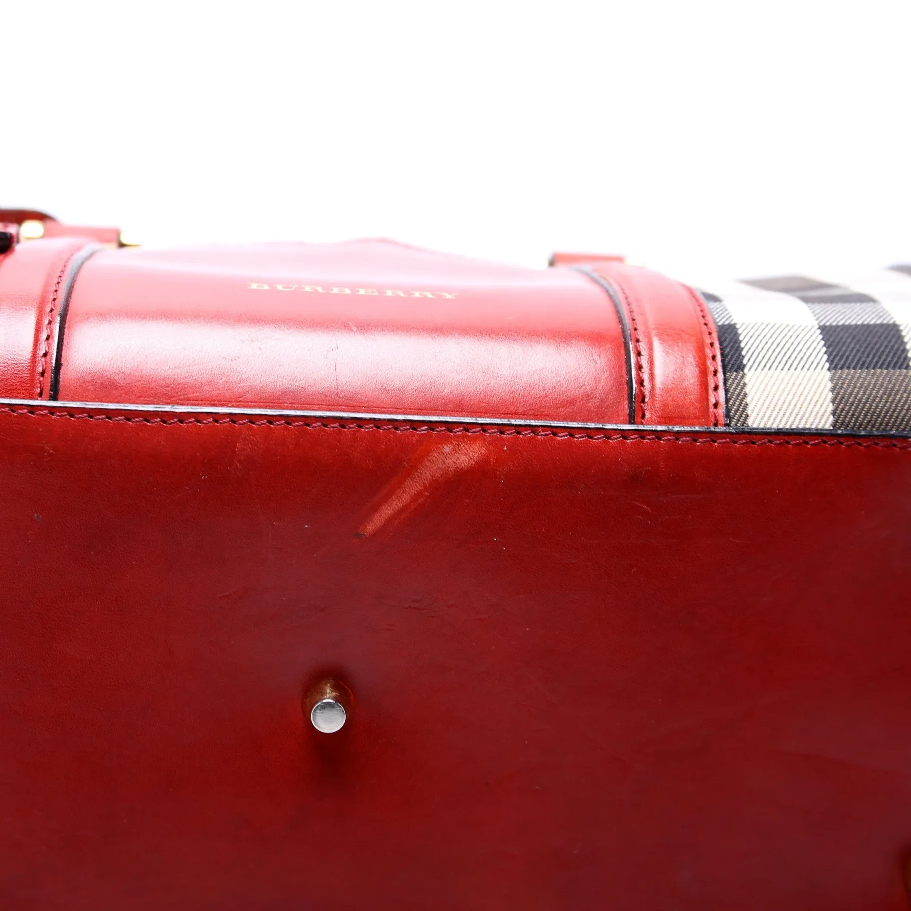 Alchester House Check Medium Bowling Bag