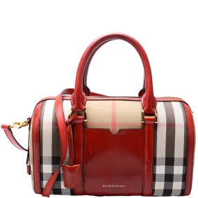Alchester House Check Medium Bowling Bag