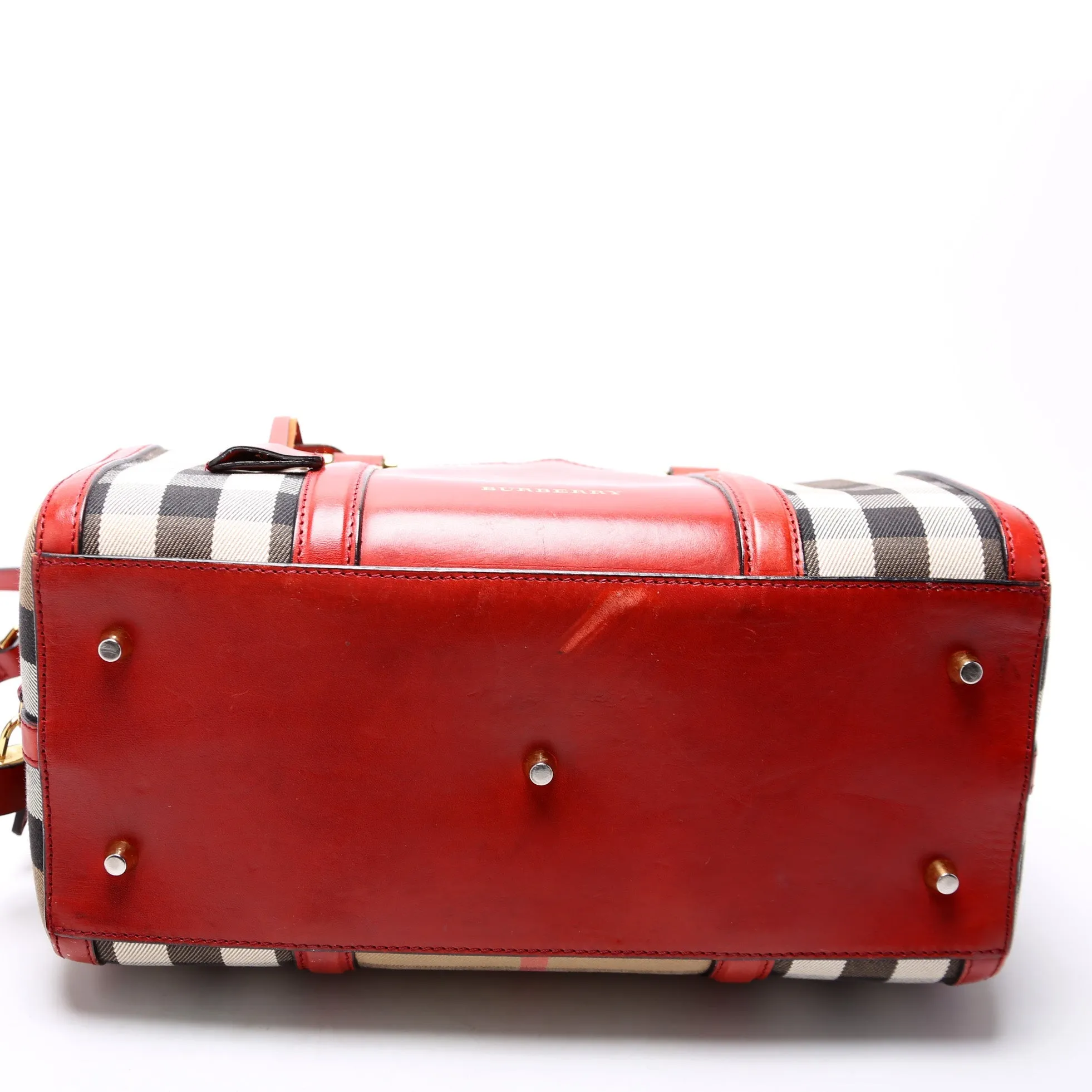 Alchester House Check Medium Bowling Bag
