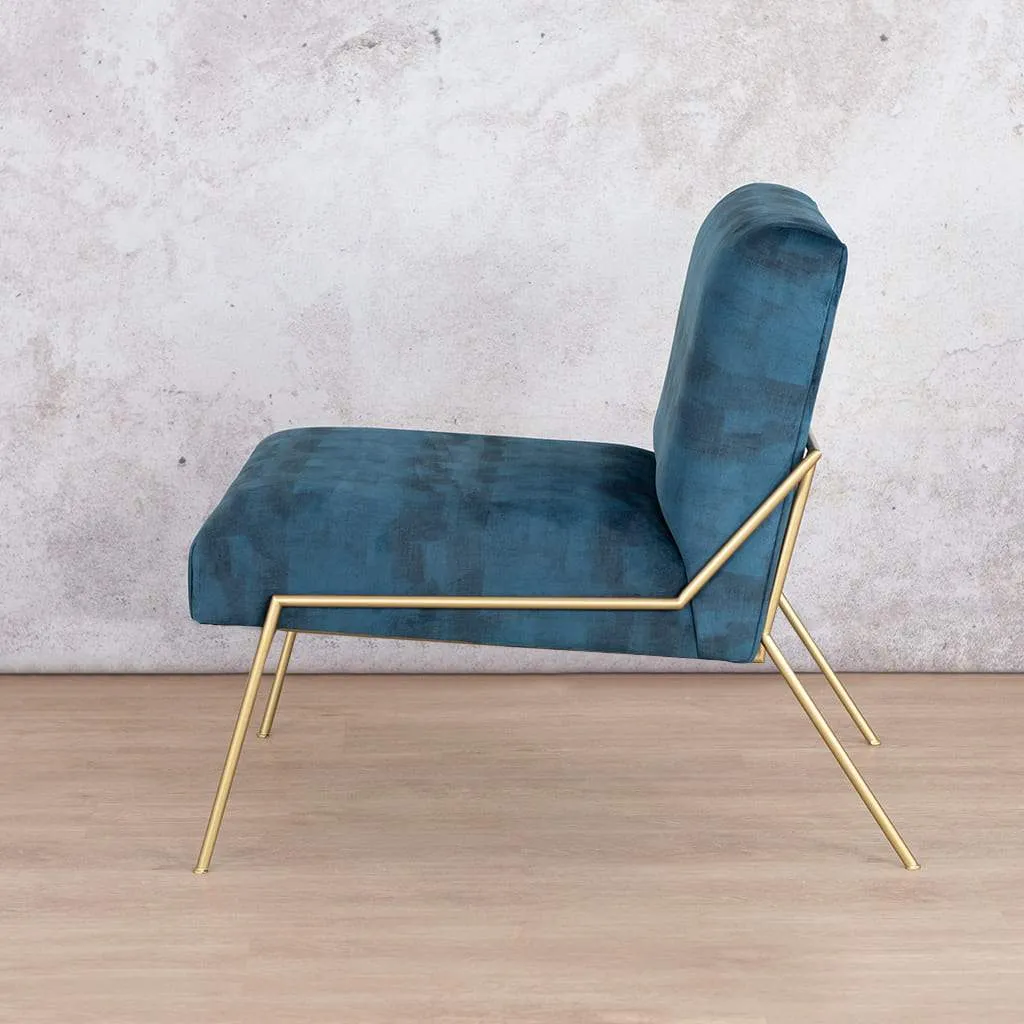 Birkin Blue Occasional Chair - Twilight Blue
