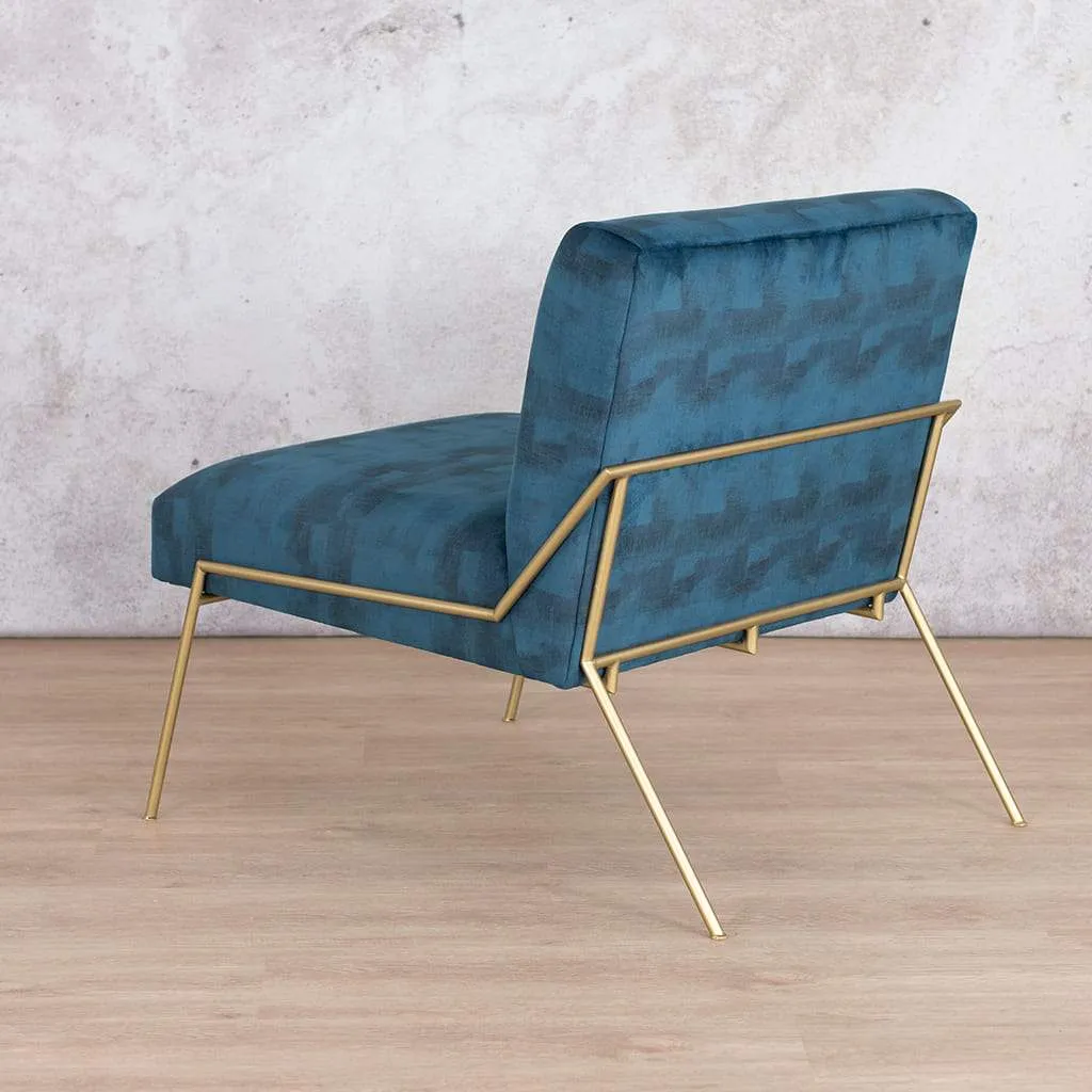 Birkin Blue Occasional Chair - Twilight Blue