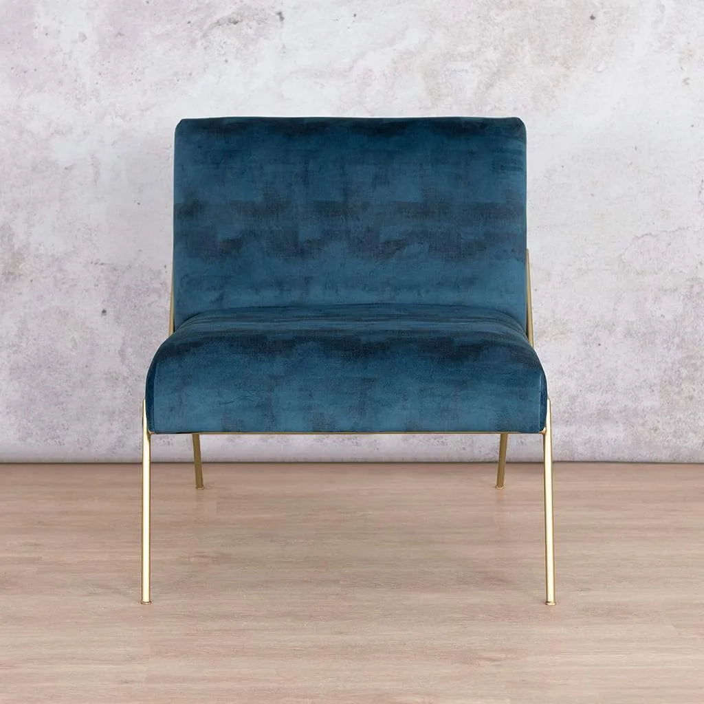 Birkin Blue Occasional Chair - Twilight Blue