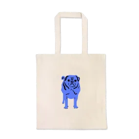 Blue Puggala - Heavy Tote Bag