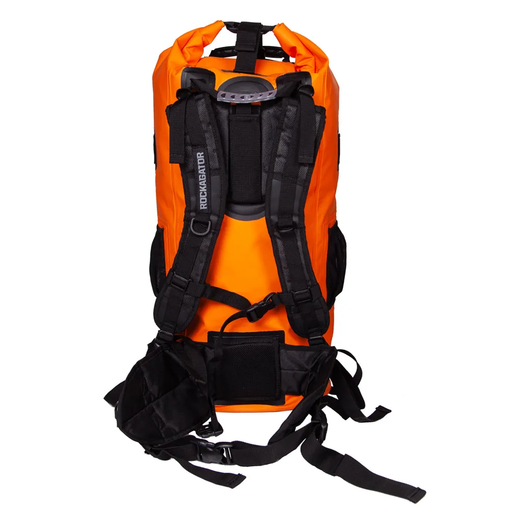 Bundle Special Kanarra 90L Sunset Orange Waterproof Backpack and 2 Dry Bags