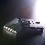 Camo Black and White Pattern - Billetvault Aluminum Wallet