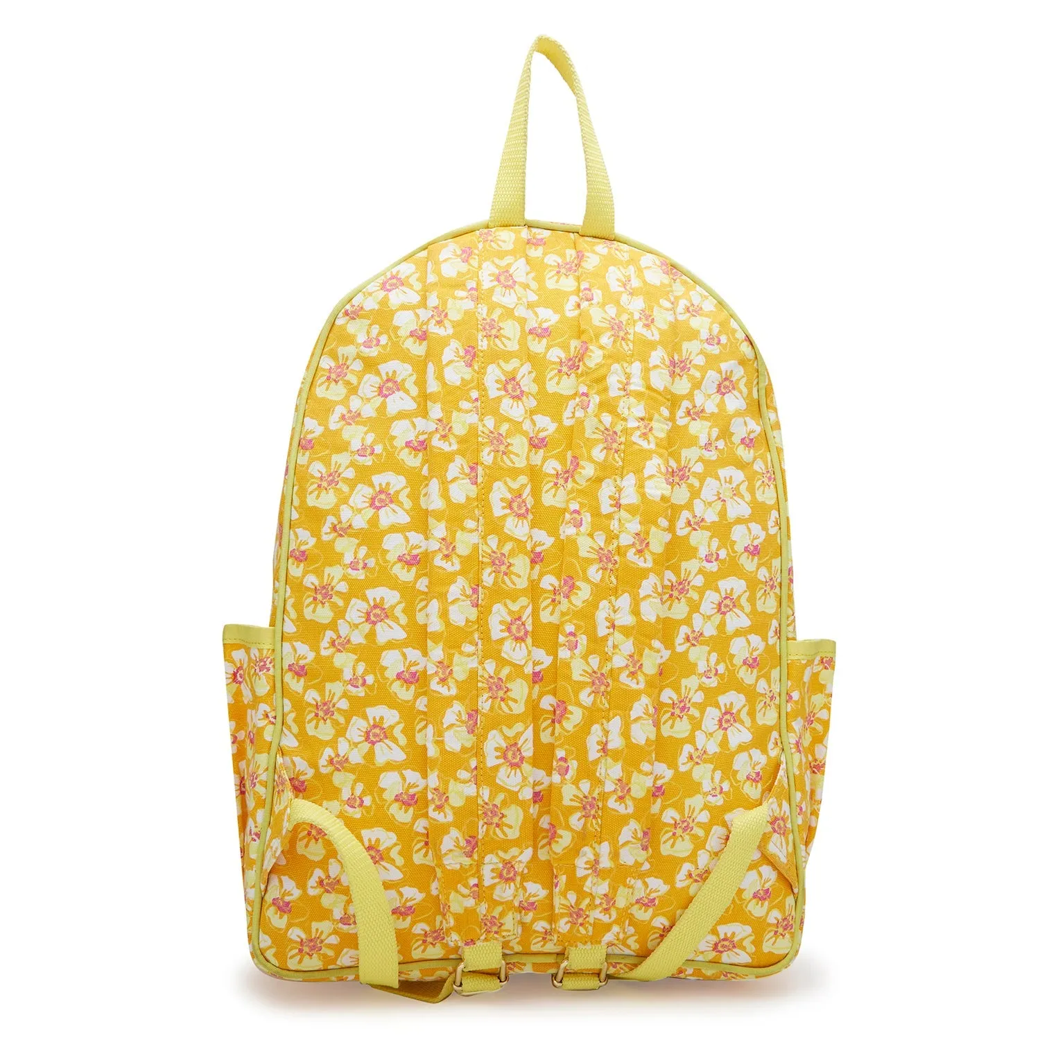 Caprese Blossom Laptop Backpack Large Yellow