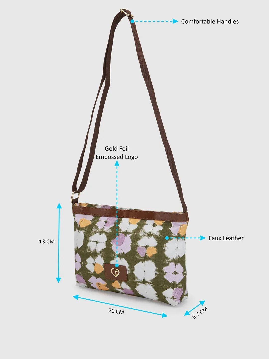Caprese Enora Sling Large Black