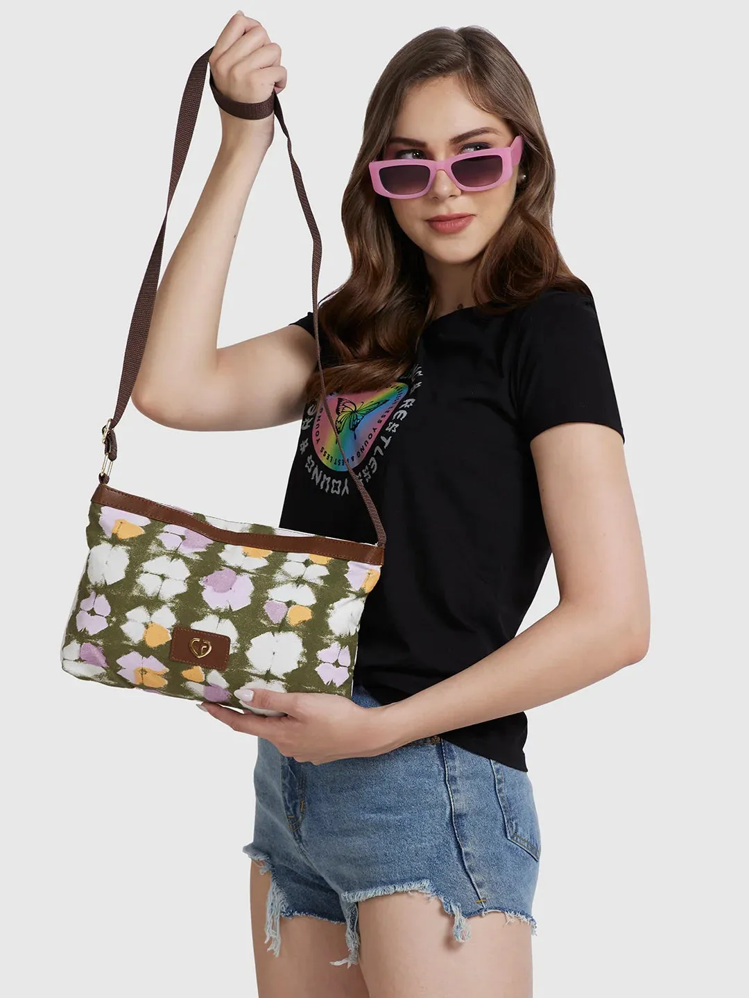 Caprese Enora Sling Large Black