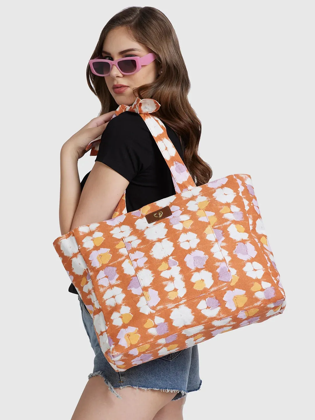 Caprese Enora Tote Large Rust