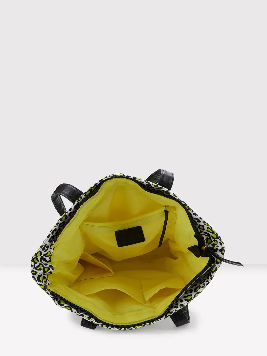 Lime Green Large Karel Caprese Tote Bag - Stylish and Spacious Handbag