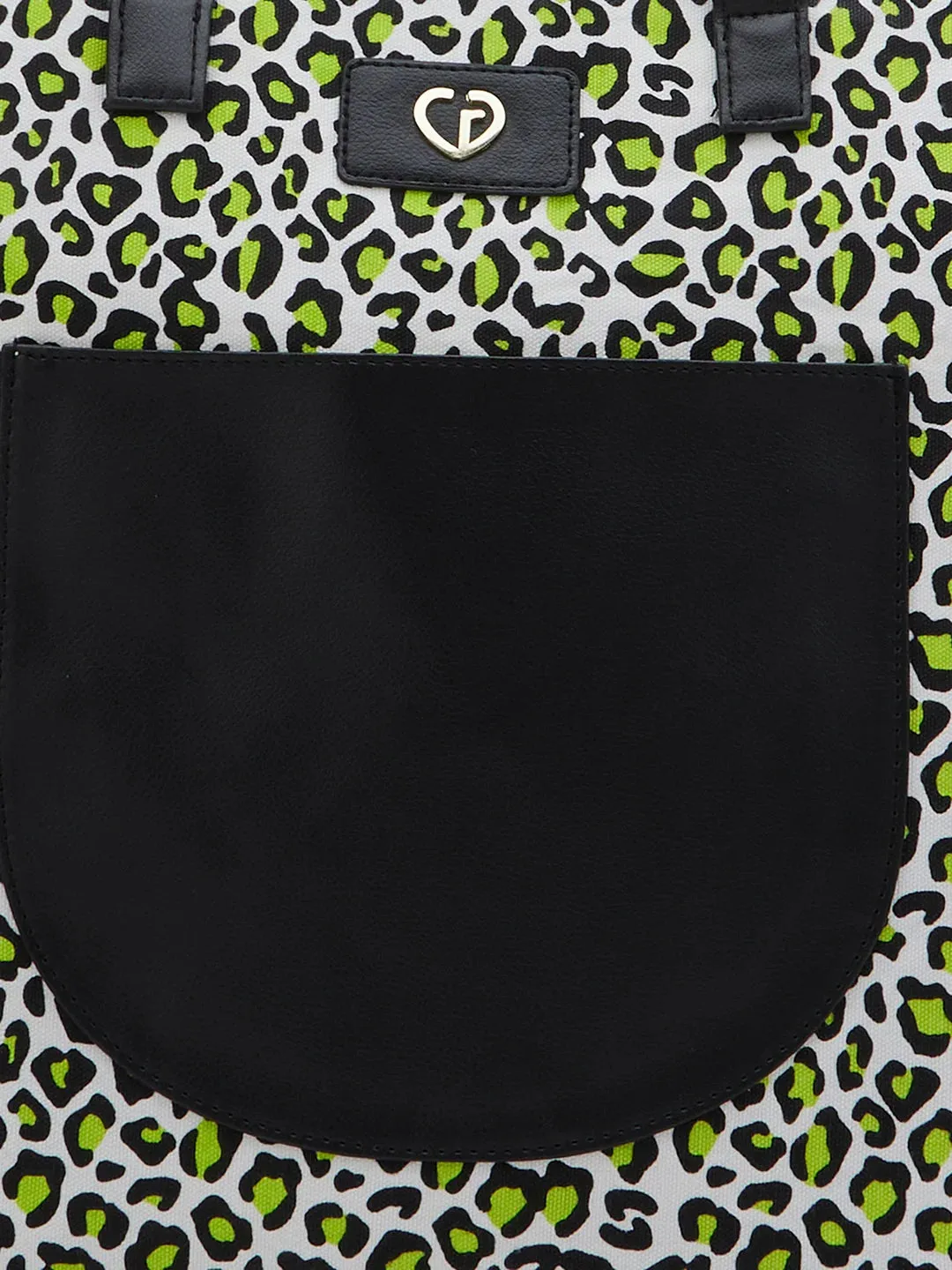 Lime Green Large Karel Caprese Tote Bag - Stylish and Spacious Handbag