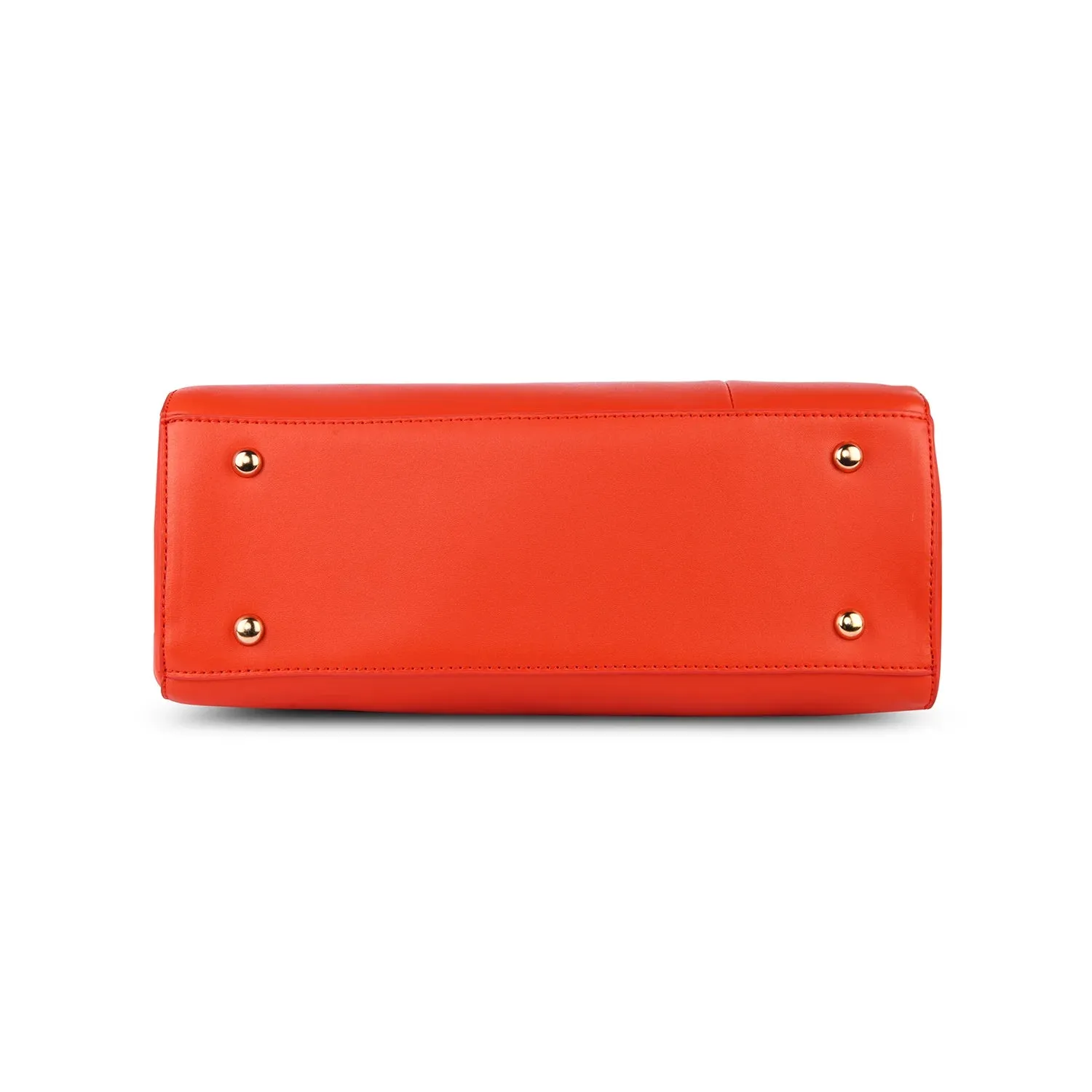 Caprese Keera Satchel Medium Orange