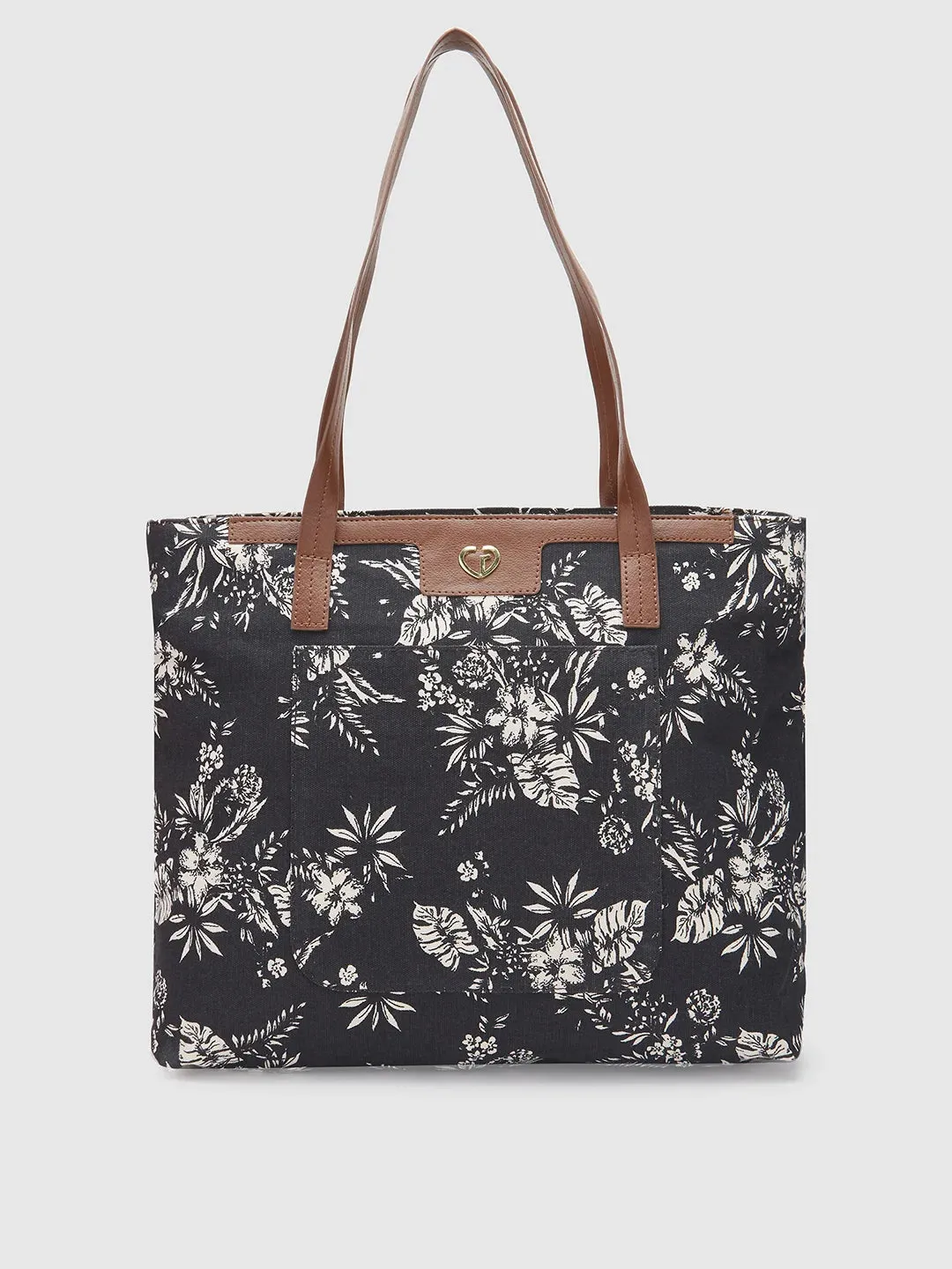 Large Black Caprese Kendall Tote: Optimized E-commerce Product Title