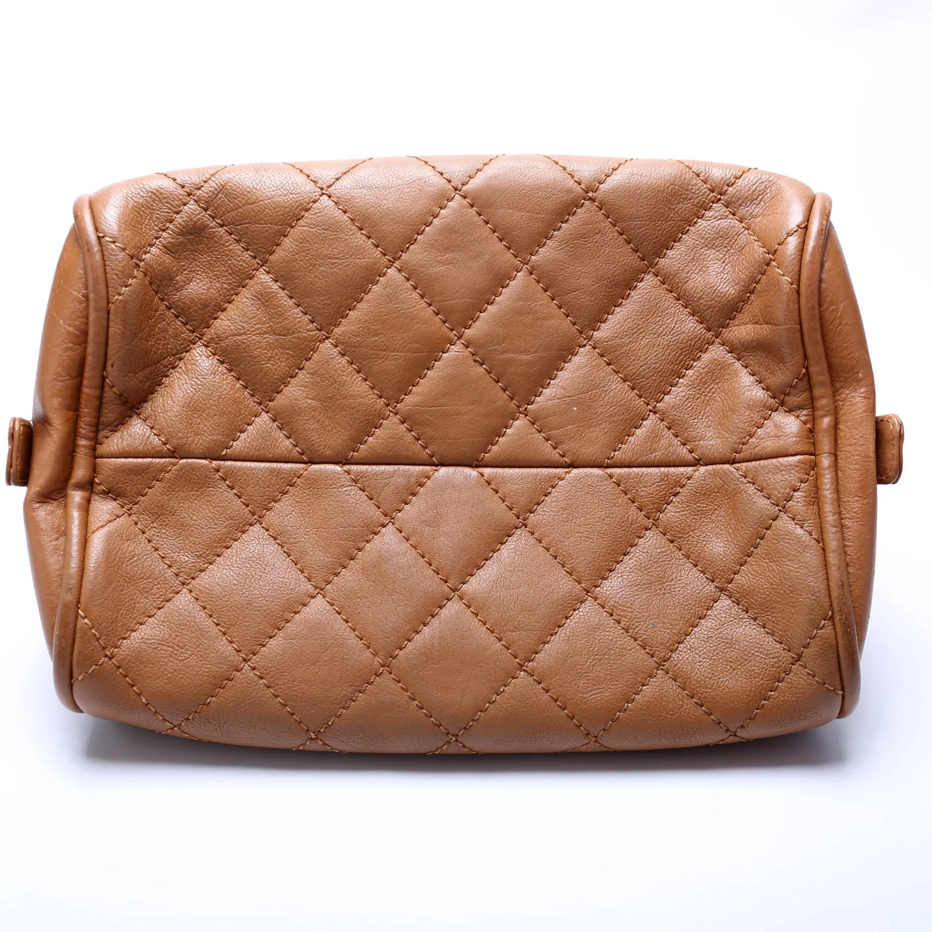 CC Bowling Bag Quilted Lambskin 10M
