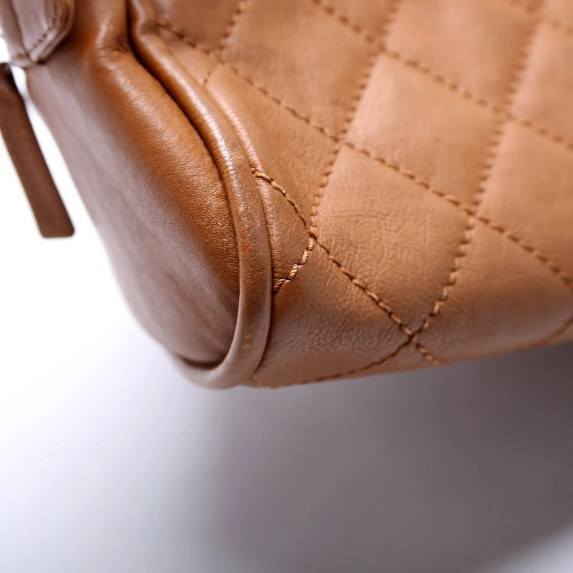 CC Bowling Bag Quilted Lambskin 10M
