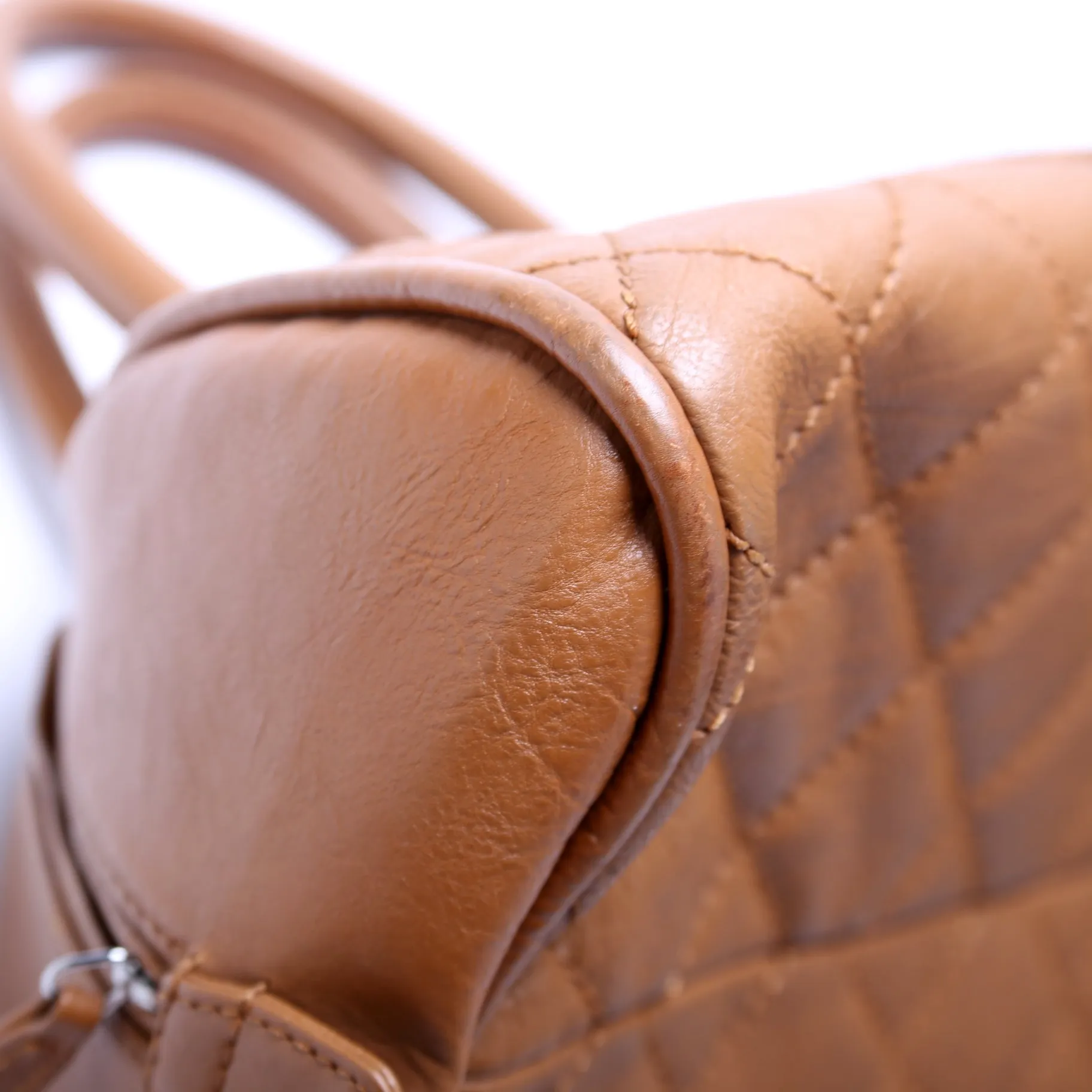 CC Bowling Bag Quilted Lambskin 10M