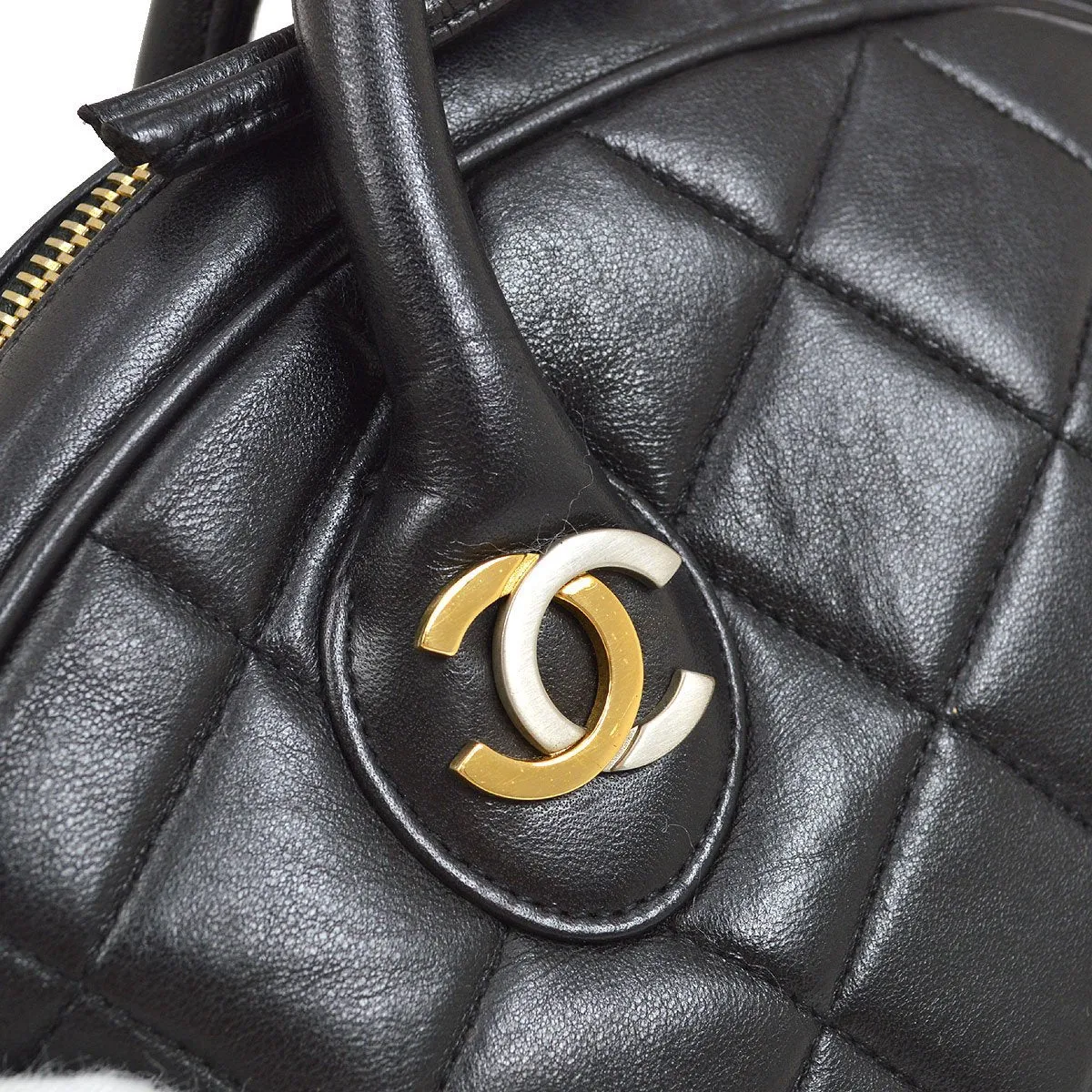 CHANEL 1997-1999 Paris Limited Bowling Bag AK31624i
