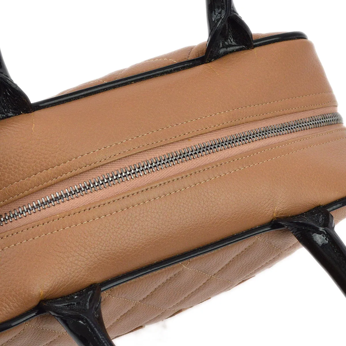 Chanel 2000-2001 Caviar Bowling Bag 27