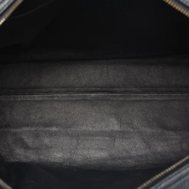 Chanel Brown Caviar Bowling Bag 27