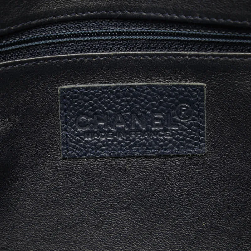 Chanel Brown Caviar Bowling Bag 27