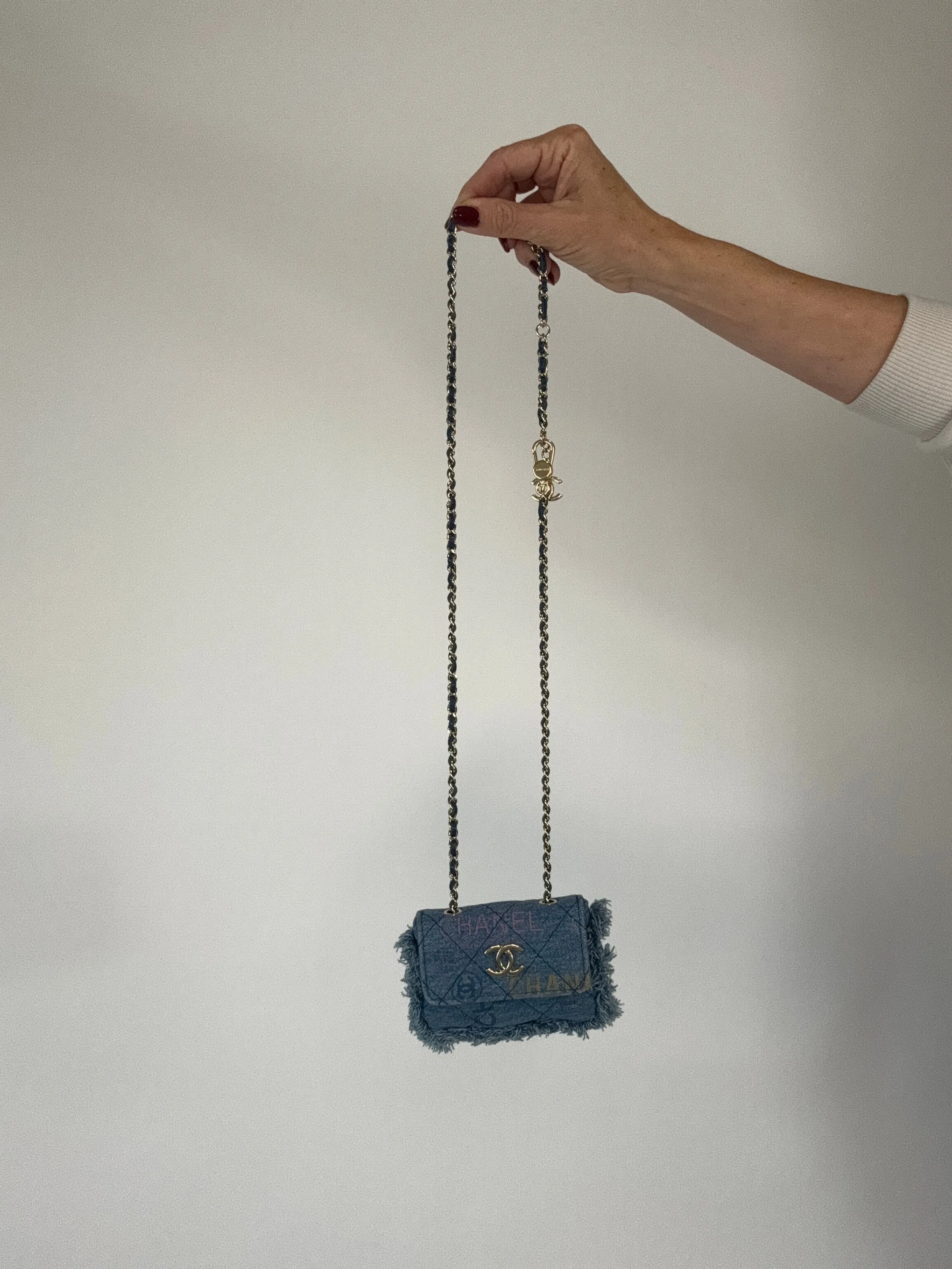 Chanel Matelasse Denim Mood  Mini Shoulder Bag