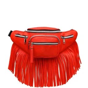 Contessa Fringed Belt Bag