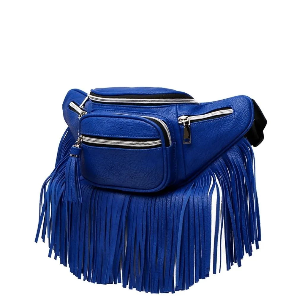 Contessa Fringed Belt Bag