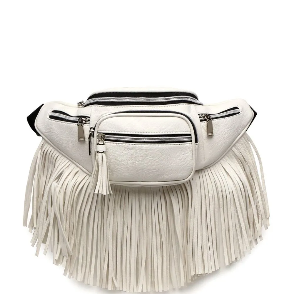 Contessa Fringed Belt Bag