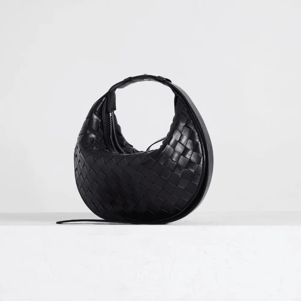 Cookie 28 Interknit Black Shoulder Bag (coming soon)