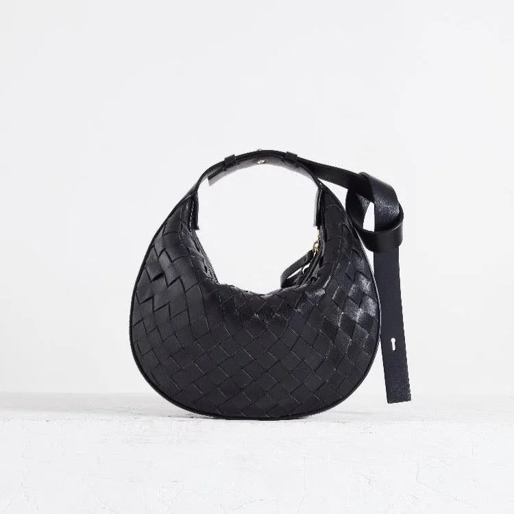Cookie 28 Interknit Black Shoulder Bag (coming soon)