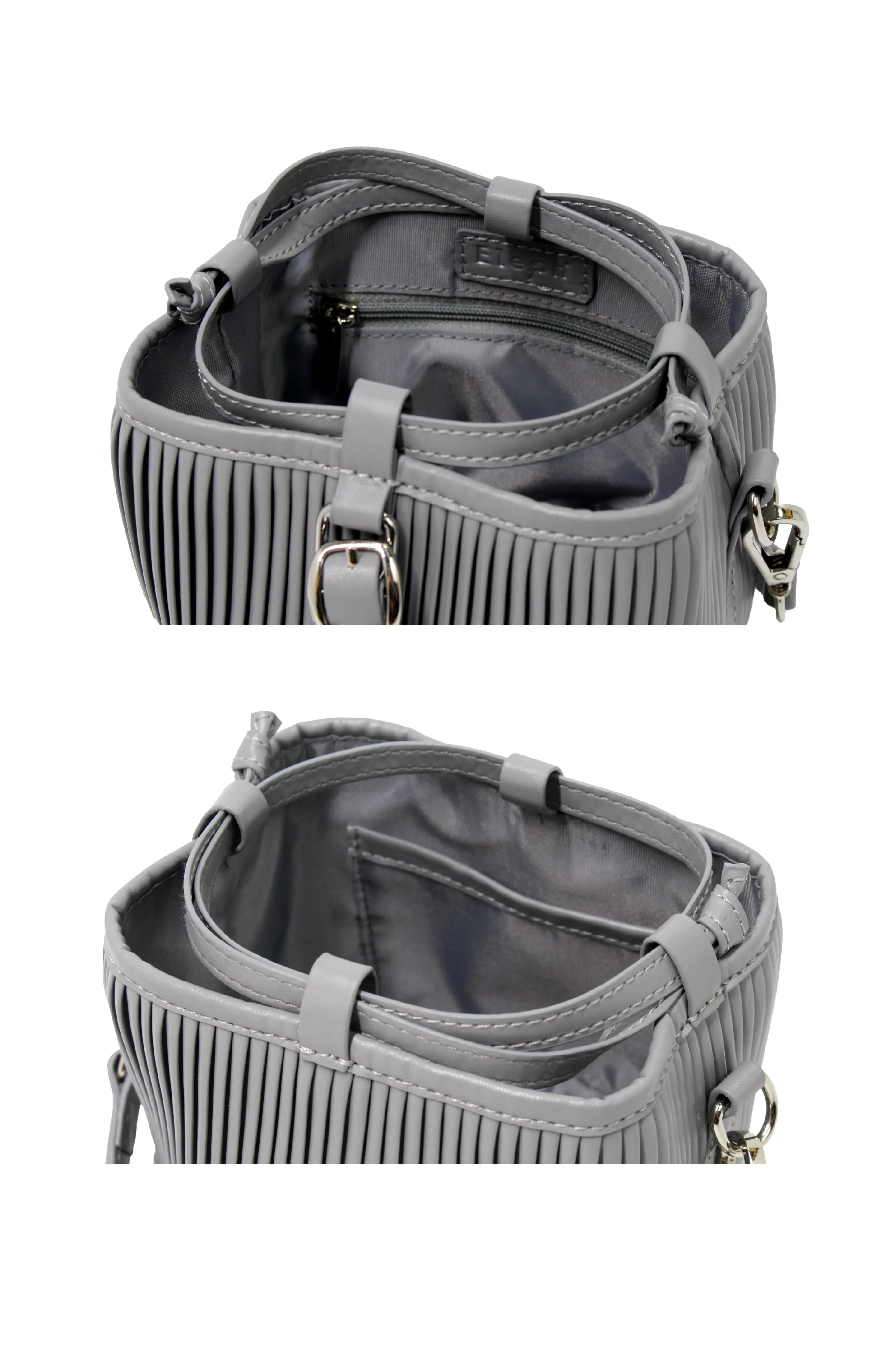 ELEPH BUCKET BAG - S : Grey