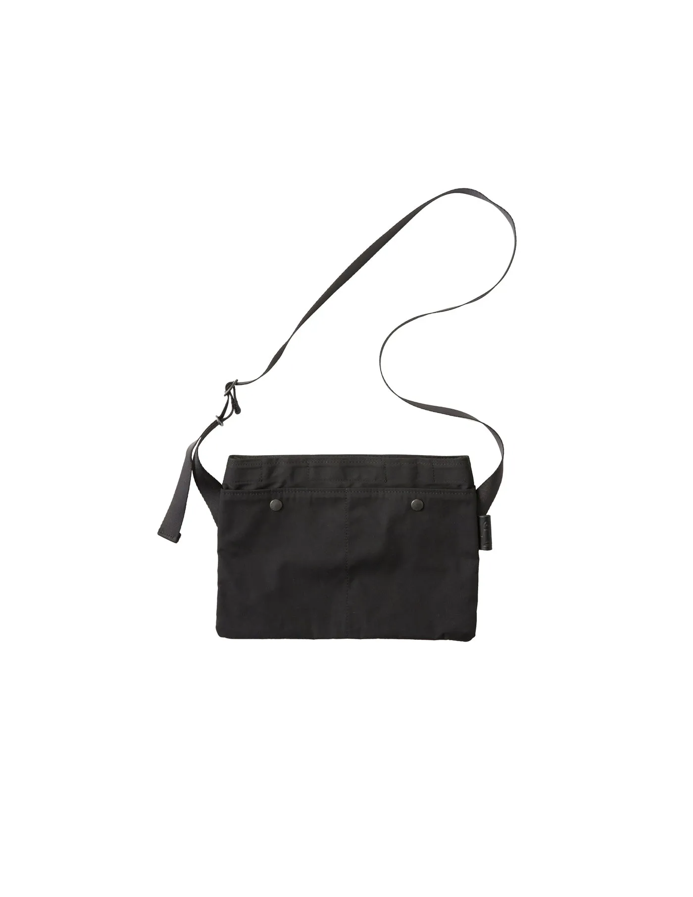 F016 GABARDINE SACOCHE BLACK