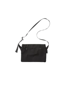 F016 GABARDINE SACOCHE BLACK