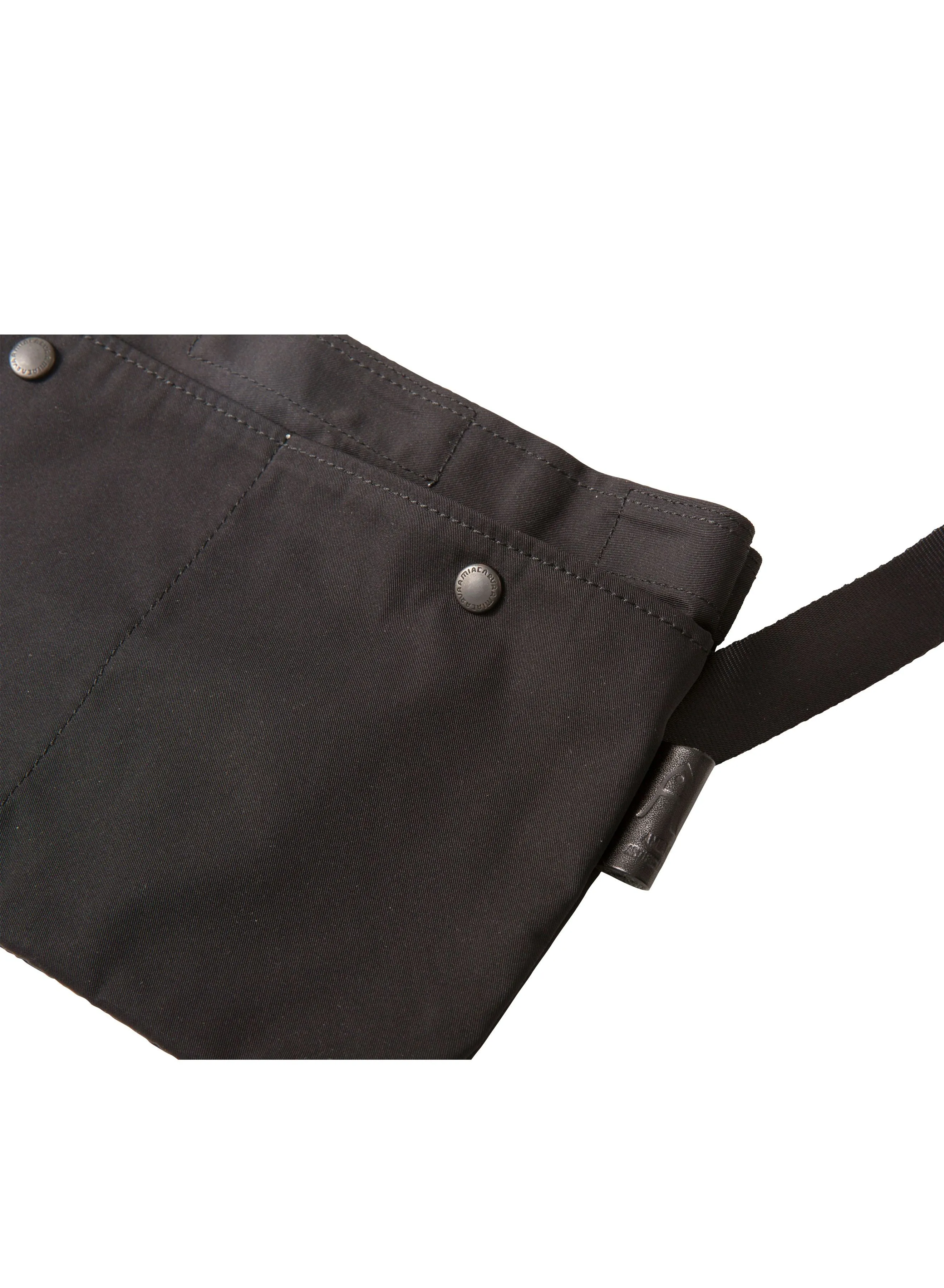 F016 GABARDINE SACOCHE BLACK