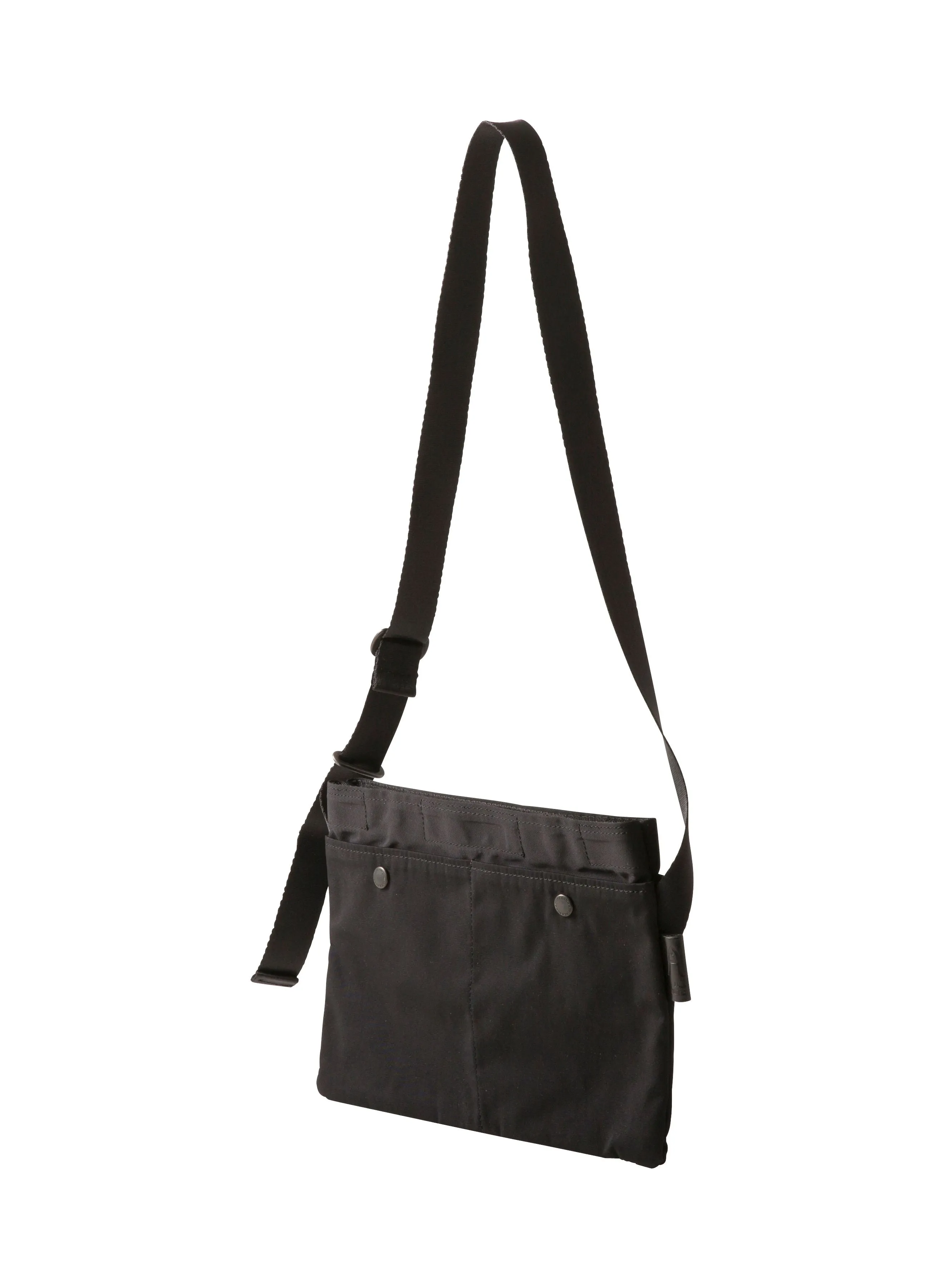 F016 GABARDINE SACOCHE BLACK