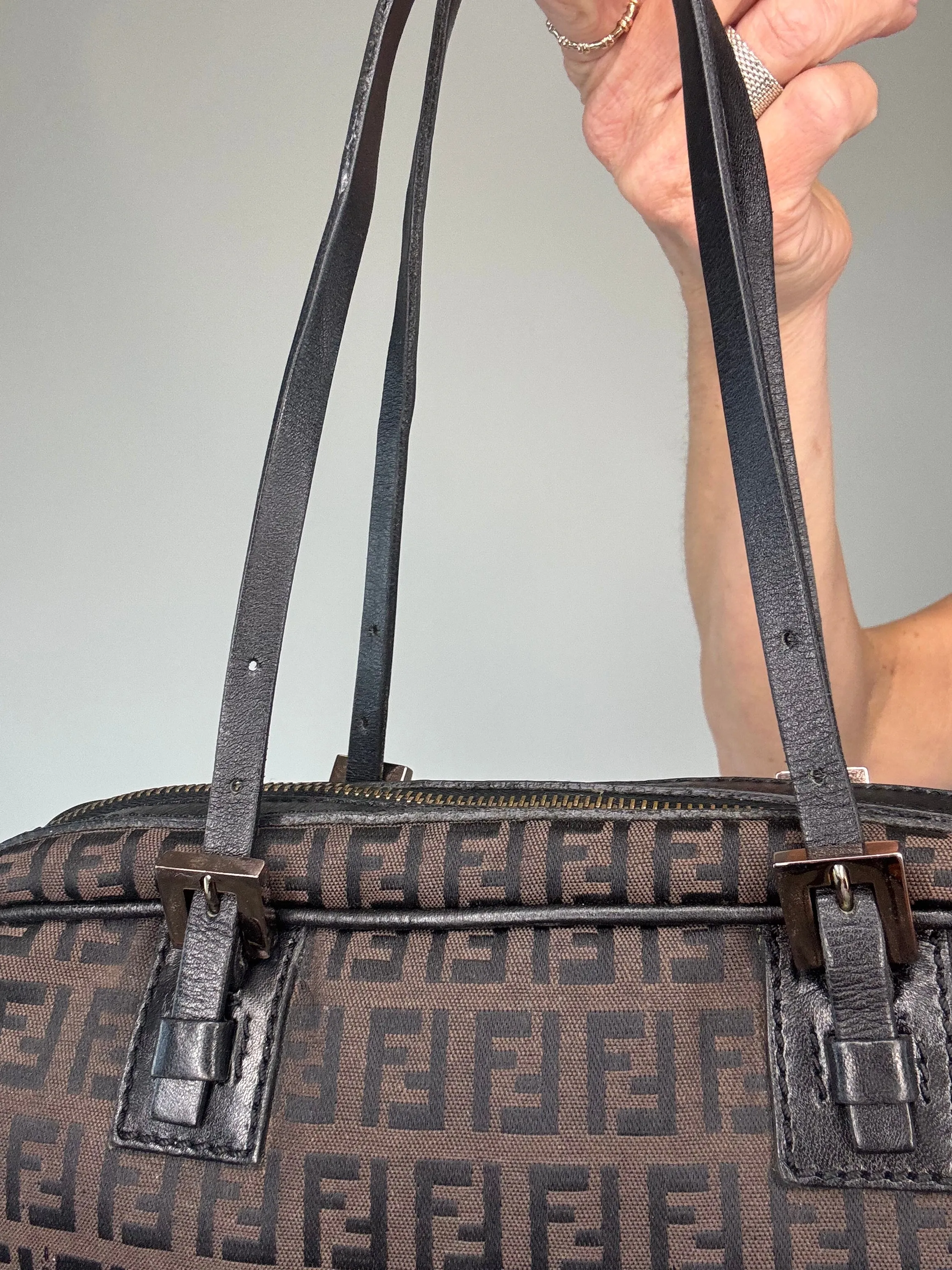 Fendi East To West Zucchino Small