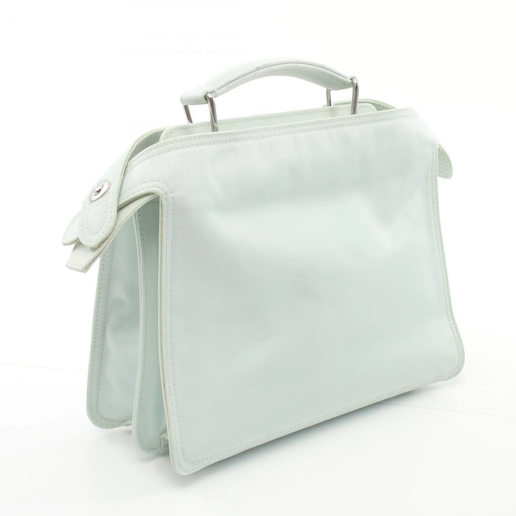 Fendi Peekaboo ICU Small Nylon Handbag 7VA530