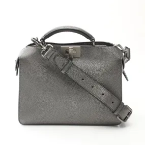 Fendi Peekaboo ISeeU Small Leather Handbag