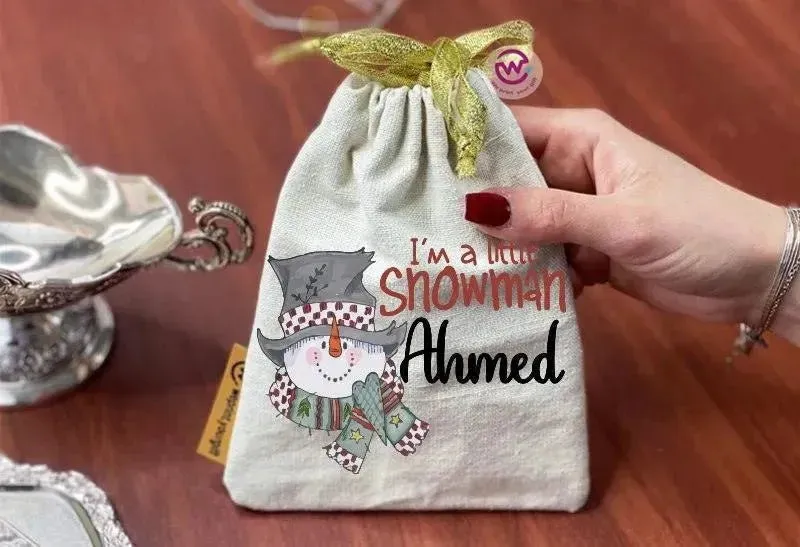 Gift Bags-Christmas -Snow
