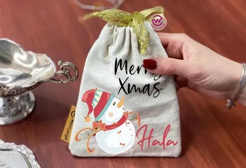Gift Bags-Christmas -Snow