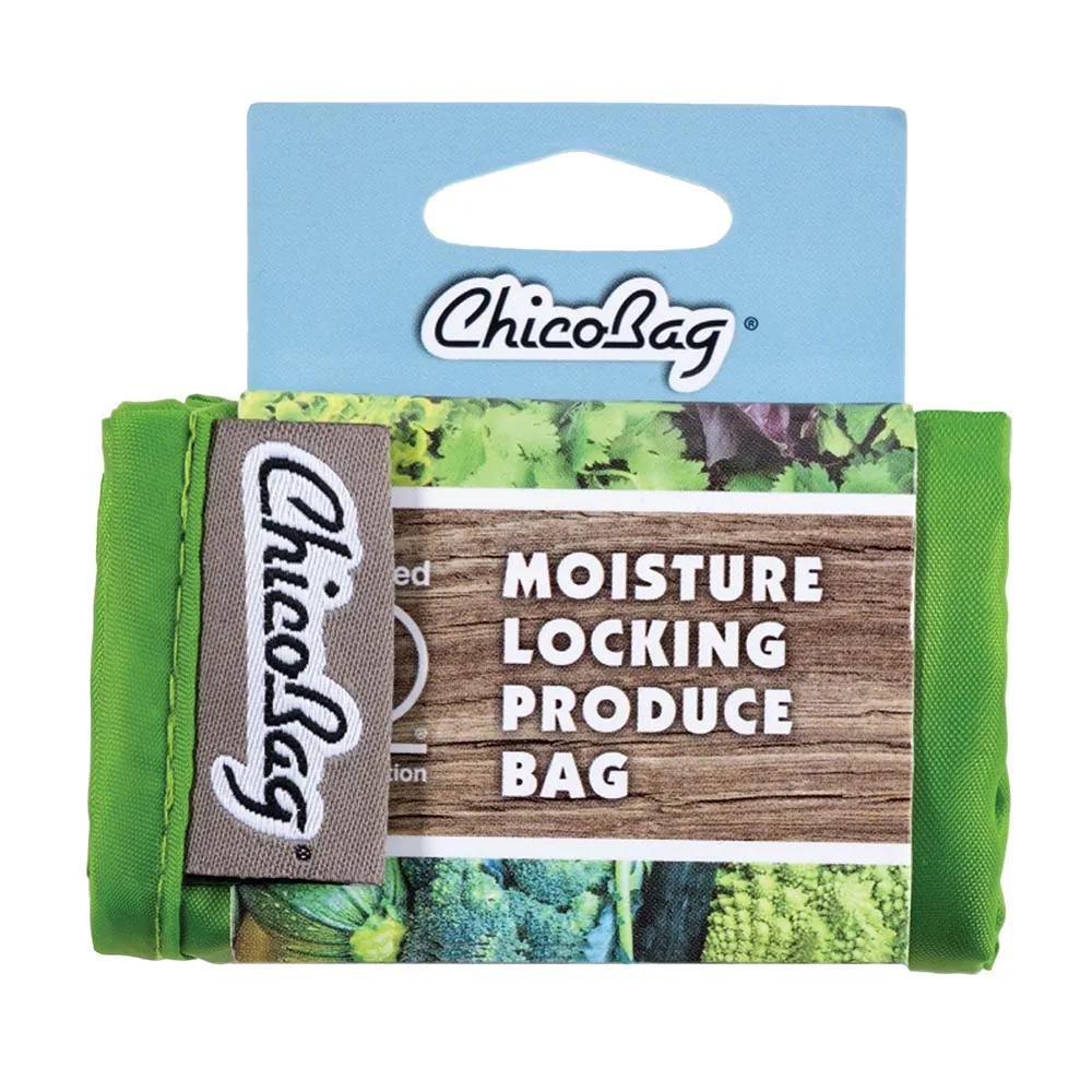 Green Moisture Lock Reusable Produce Bag ll Chicobag