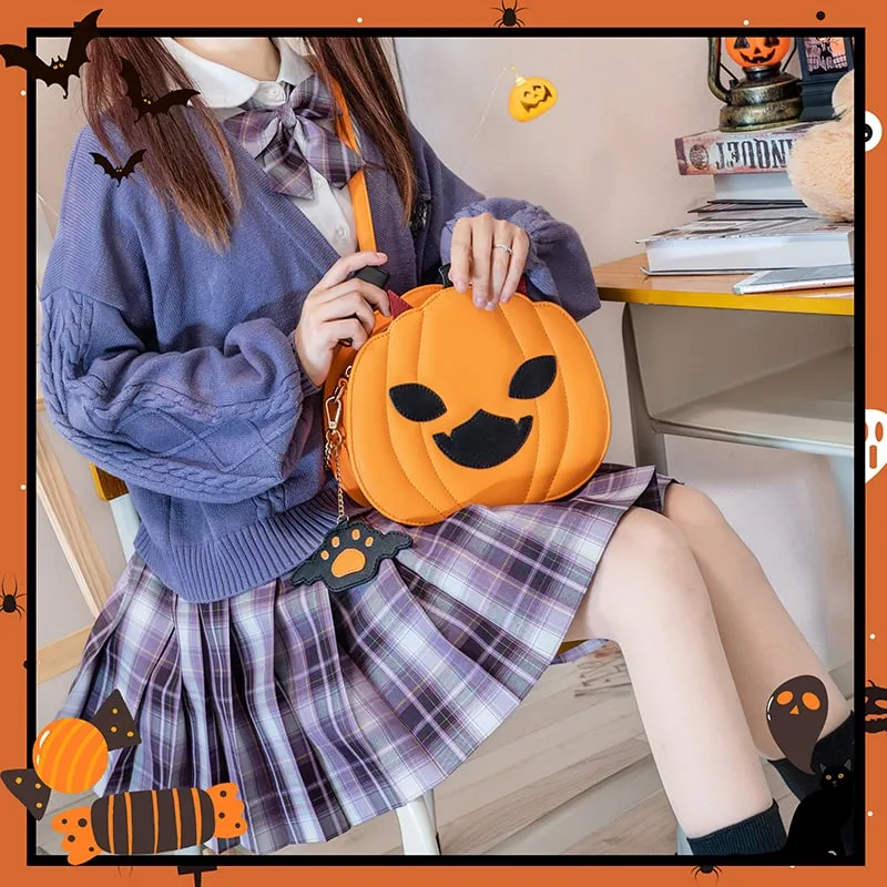 Halloween Pumpkin Shoulder Bag