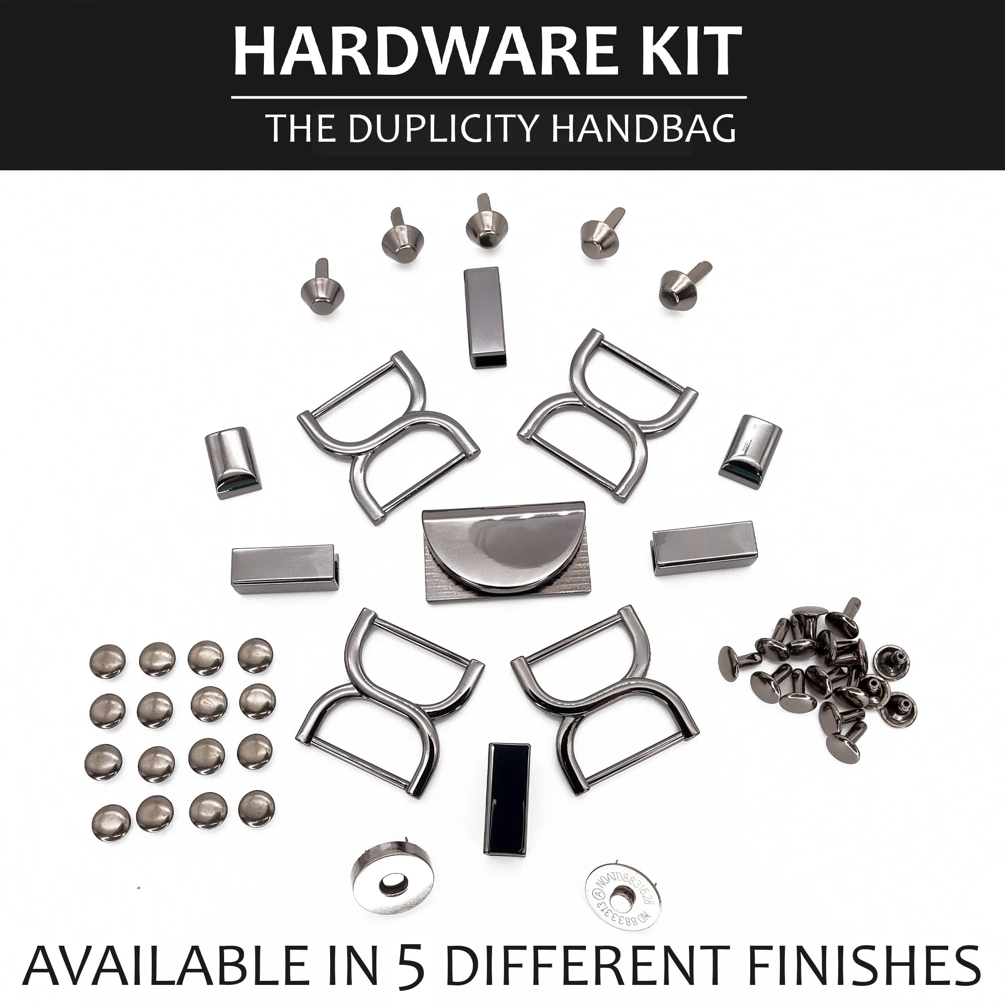 Hardware Kit for the Duplicity Handbag