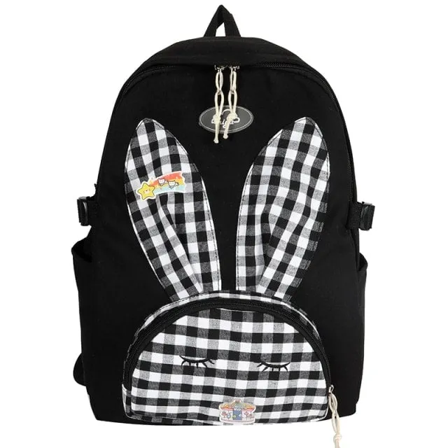 Kawaii Korea Bunny Ear Backpack